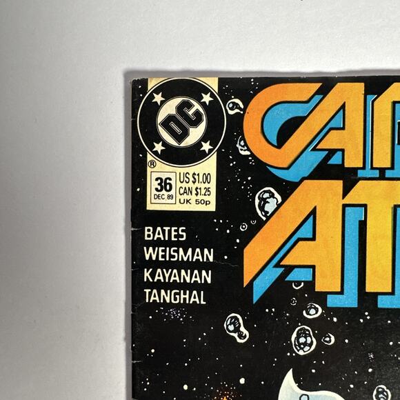 Captain Atom Comic 36 Copper Age First Print 1989 Weisman Kayanan Tanghal DC NM - Picture 2 of 4